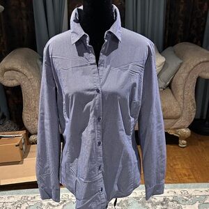 Worthington Classic Blue Button Down Shirt
